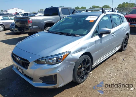 2017 Subaru Impreza 2.0I Sport from USA, damaged, VIN 4S3GTAK66H3711516